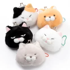Hige Manjyu Cat Plush Mini Coin Pouches