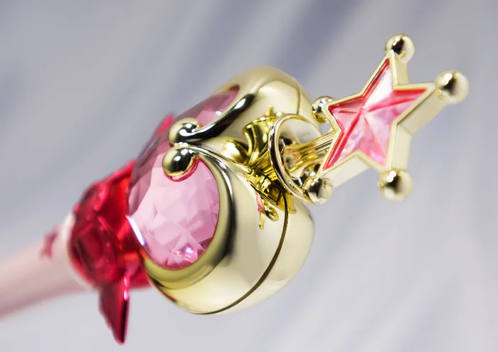 Bandai Proplica Sailor Moon Pink Moon Stick 10 Bandai Proplica Sailor Moon Pink Moon Stick - Image 10