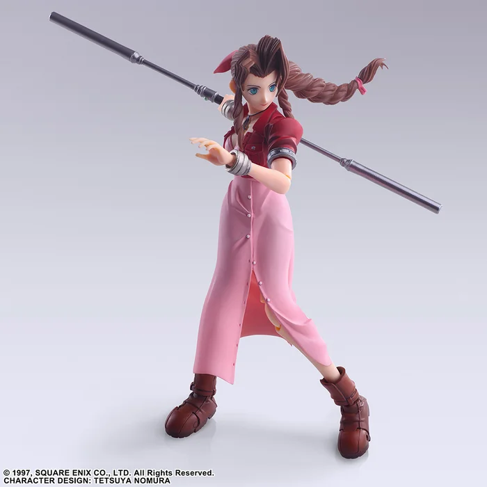 Square Enix Bring Arts Final Fantasy VII Aerith Gainsborough 4 Square Enix Bring Arts Final Fantasy VII Aerith Gainsborough - Image 4