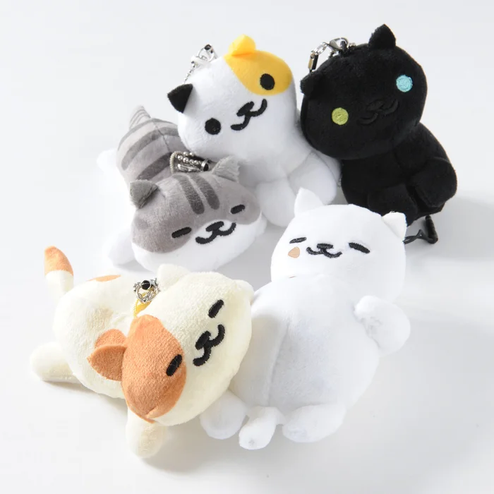 Neko Atsume Phone Cleaner Mascot Plush Collection 3 Neko Atsume Phone Cleaner Mascot Plush Collection - Image 3