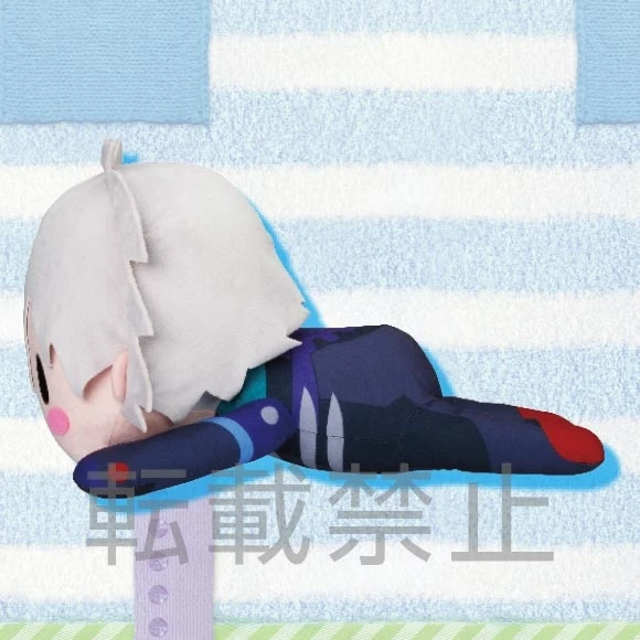 Mega Jumbo Lying Down Plush Evangelion: 3.0+1.0 Kaworu Nagisa: Plugsuit Ver. Feat. Sangatsu Youka 2 Mega Jumbo Lying Down Plush Evangelion: 3.0+1.0 Kaworu Nagisa: Plugsuit Ver. Feat. Sangatsu Youka - Image 2
