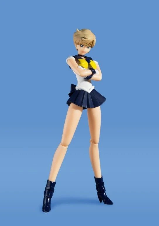 Bandai S.H.Figuarts Pretty Guardian Sailor Moon Sailor Uranus: Animation Color Edition 3 Bandai S.H.Figuarts Pretty Guardian Sailor Moon Sailor Uranus: Animation Color Edition - Image 3