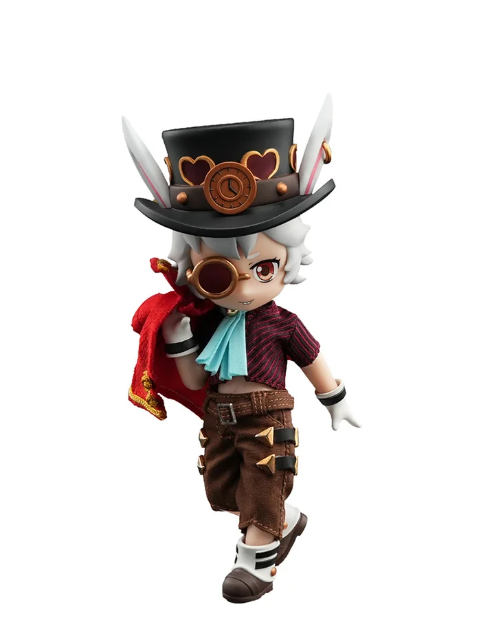 Alice In Wonderland White Rabbit Deformed Action Doll 1 Alice In Wonderland White Rabbit Deformed Action Doll