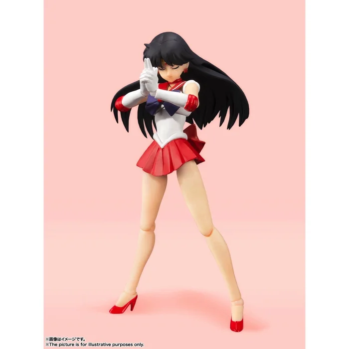 Bandai S.H.Figuarts Pretty Guardian Sailor Moon Sailor Mars: Animation Color Edition 3 Bandai S.H.Figuarts Pretty Guardian Sailor Moon Sailor Mars: Animation Color Edition - Image 3