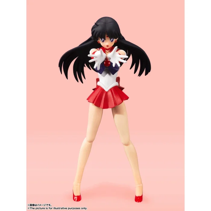 Bandai S.H.Figuarts Pretty Guardian Sailor Moon Sailor Mars: Animation Color Edition 4 Bandai S.H.Figuarts Pretty Guardian Sailor Moon Sailor Mars: Animation Color Edition - Image 4